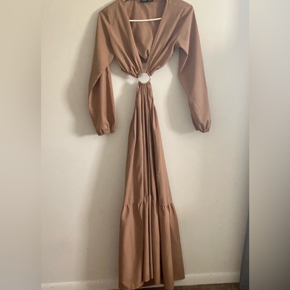 Tan dress